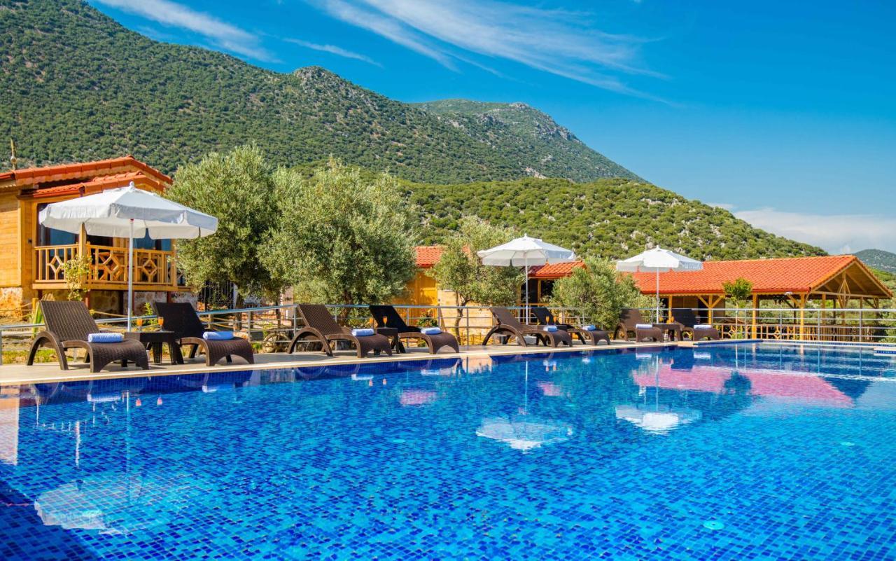 Doganin Ruhu Hotel & Bungalow Kaş Kültér fotó