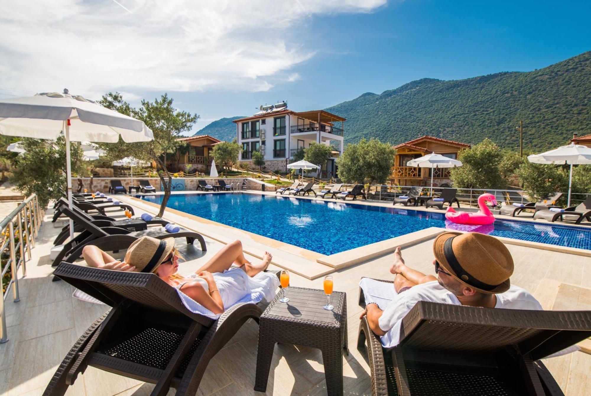 Doganin Ruhu Hotel & Bungalow Kaş Kültér fotó